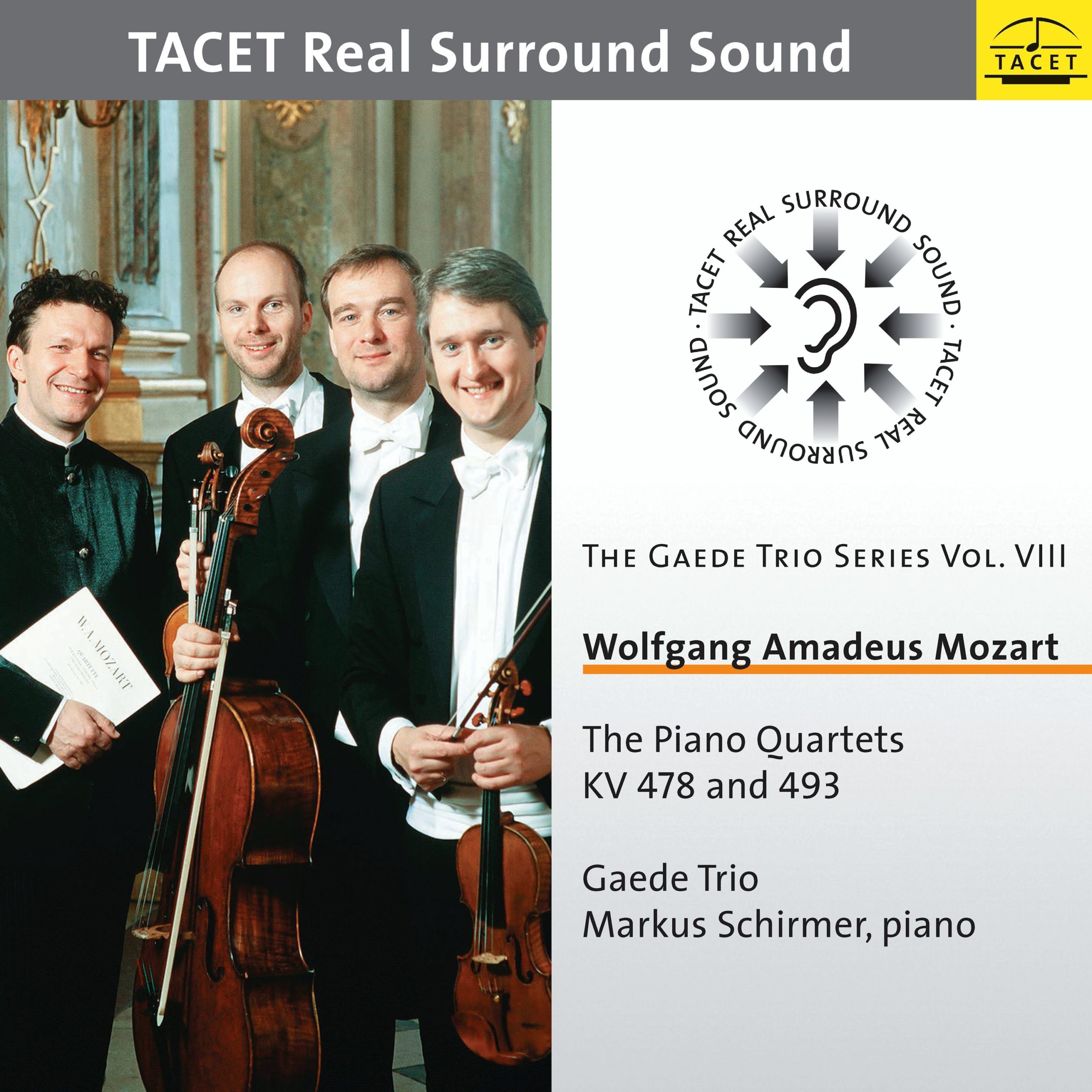 Piano　KV　and　Amadeus　The　493　Quartets　478　Wolfgang　Mozart: